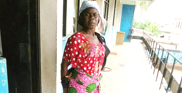 Kanda Bawa after her arrest Kanda Bawa after her arrest